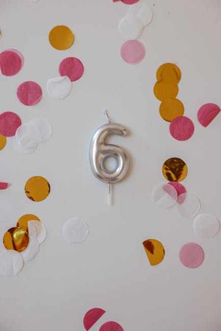 Birthday Candle 6